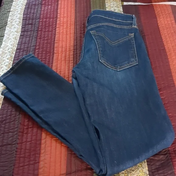 DEREK LAM*  Crosby 10 'Devi' mid rise authentic skinny jean medium wash 15" flat - Picture 11 of 11